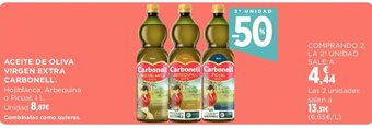 Hipercor Aceite de Oliva Virgen Extra Carbonell oferta