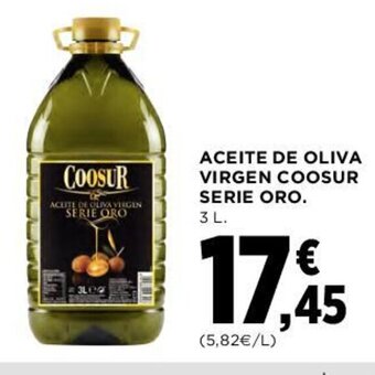 Hipercor Aceite de Oliva Virgen Coosur Serie Oro oferta