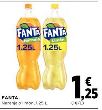 Hipercor Fanta oferta