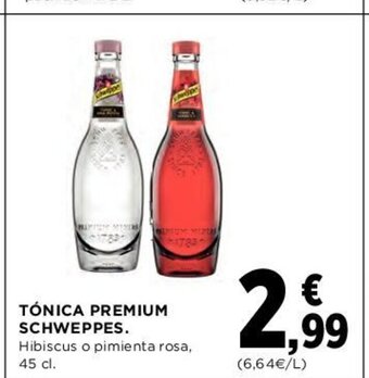 Hipercor Tónica Premium Schweppes oferta