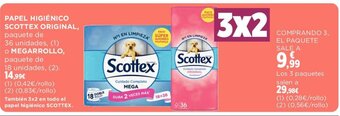 Hipercor Papel Higiénico Scottex Original oferta
