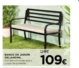 Hipercor Banco De Jardin Oklamoha oferta