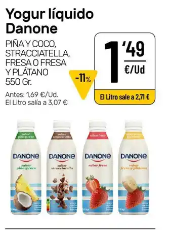 Danone Yogur líquido 550gr.