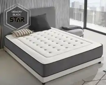 La Tienda Home Colchón de muelles ensacados memory black star oferta
