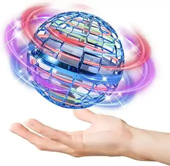 Formizon bolas voladoras, mini ufo drone, juguetes voladores controlados a mano, bumeranes juguete volador de inducción, j...