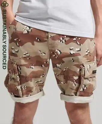 Superdry Pantalones cortos vintage core cargo de algodón orgánico grueso oferta