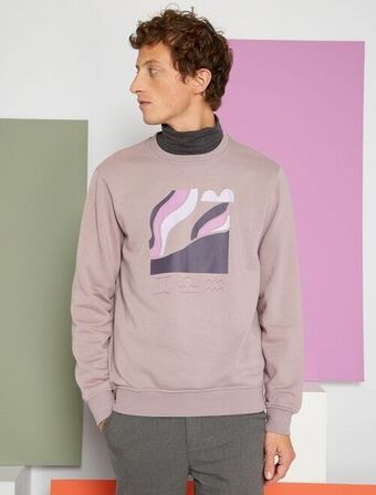 Kiabi Sudadera de felpa con estampado oferta