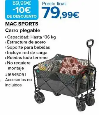 Costco Mac sports carro plegable oferta