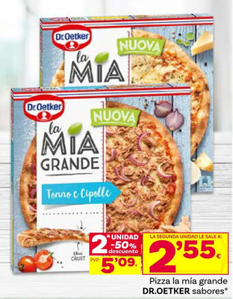 Supermercados Dani Pizza La Mía Grande Dr.Oetker Sabores oferta