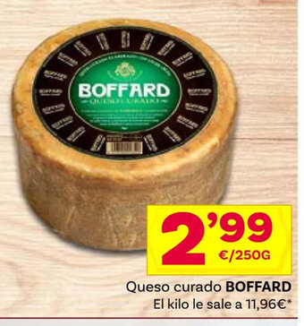 Supermercados Dani Queso Curado Boffard oferta