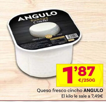 Supermercados Dani Queso Fresco Cincho Angulo oferta