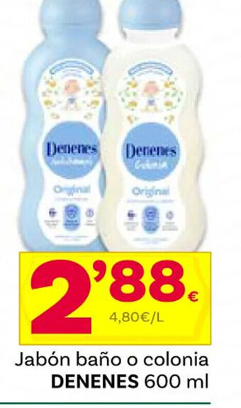 Supermercados Dani Jabón Baño o Colonia Denenes oferta