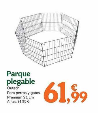 TiendAnimal Parque plegable oferta