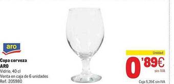 Makro Copa cerveza aro oferta