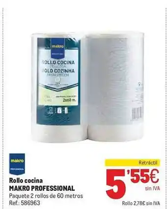 Makro Rollo cocina makro professional oferta