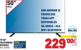 Makro Tv 50 oferta