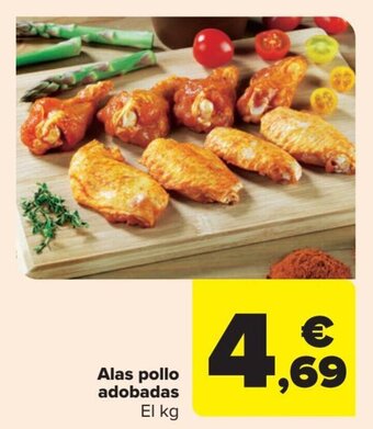 Carrefour Alas Pollo Adobadas oferta