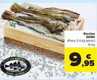 Carrefour Bacalao Skrei oferta