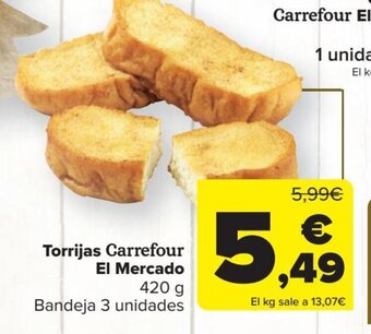 Carrefour Torrijas Carrefour El Mercado oferta