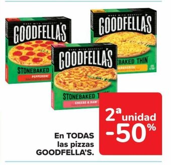 Carrefour En Todas Las Pizzas Goodfella's oferta