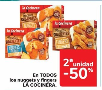 Carrefour En Todos Los Nuggets y Fingers La Cocinera oferta