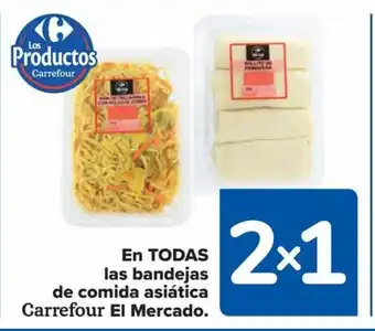 Carrefour En Todas Las Bandejas De Comida Asiática Carrefour El Mercado oferta