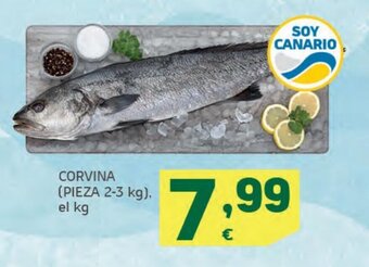 HiperDino Corvina (pieza 2-3 kg), el kg oferta