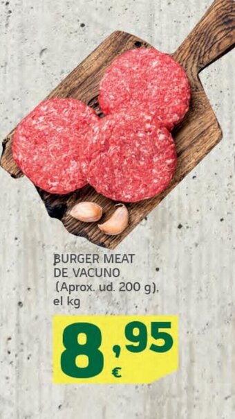 HiperDino Burger meat de vacuno oferta