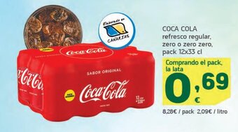 HiperDino Coca cola refresco regular oferta