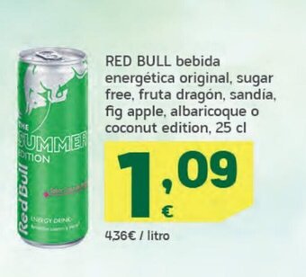 HiperDino RED bull bebida energética original oferta