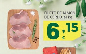 HiperDino Filete de jamón de cerdo, el kg oferta