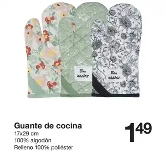 Zeeman Guante de cocina 17x28cm oferta