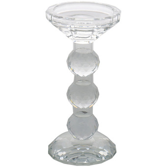 Action Candelabro de vidrio oferta