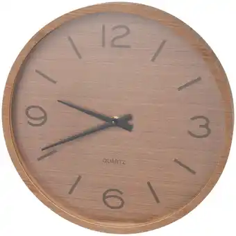 Action Reloj de pared de madera oferta