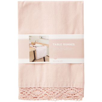 Action Camino de mesa con encaje oferta