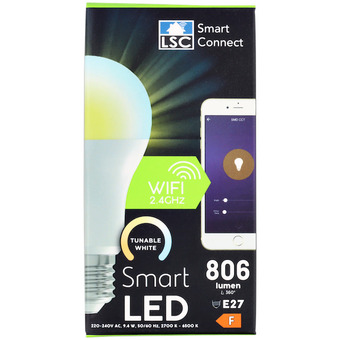 Action Bombilla led inteligente lsc smart connect oferta