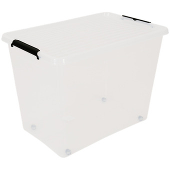 Action Caja de almacenaje con tapa de clip oferta