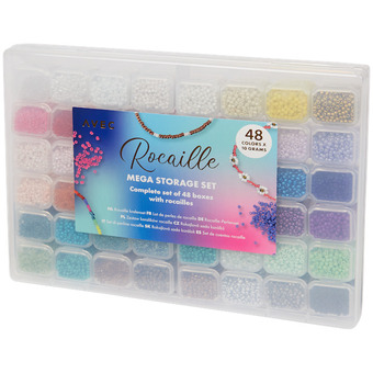 Action Set de cuentas rocaille oferta