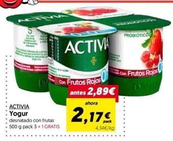 Hiper Usera Activia Yogur oferta