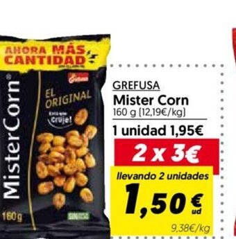 Hiper Usera Grefusa Mister Corn oferta