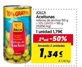 Hiper Usera Jolca Aceitunas oferta