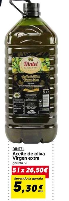 Hiper Usera Dintel Aceite de Oliva Virgen Extra oferta
