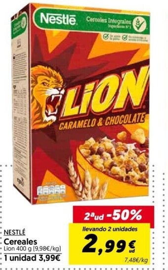 Hiper Usera Nestlé Cereales oferta