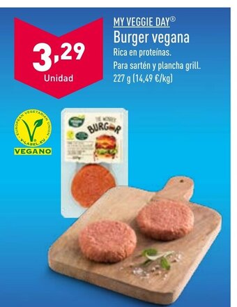 ALDI Burger Vegana oferta