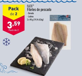 ALDI Filetes de Pescado oferta