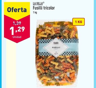 ALDI Fusilli Tricolor oferta
