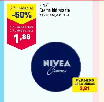 ALDI Crema Hidratante oferta
