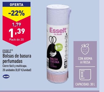 ALDI Bolsas de Basura Perfumadas oferta