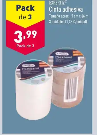 ALDI Cinta Adhesiva oferta