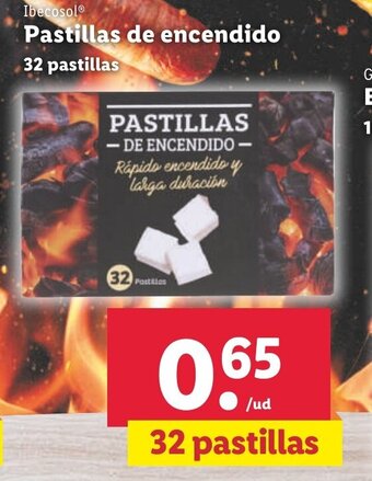 Lidl Pastillas de Encendido oferta